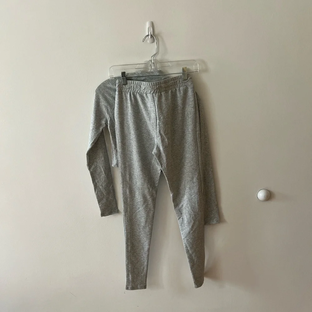 Fashion nova grey sweat set